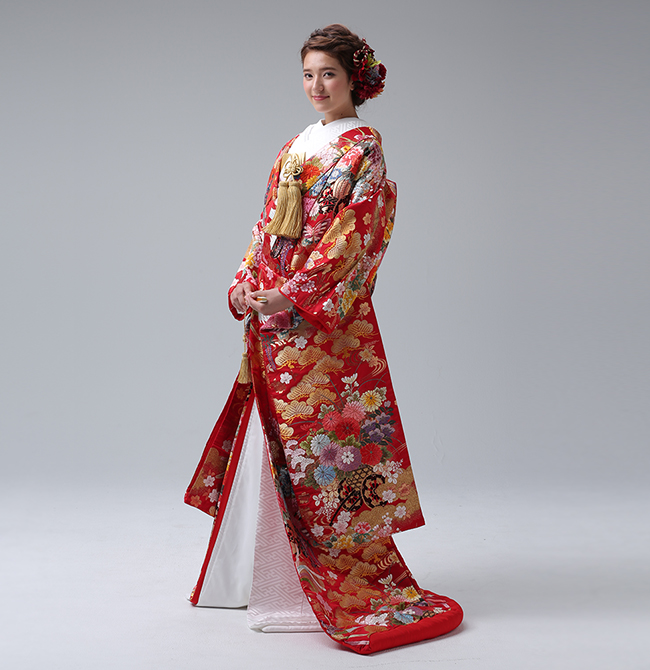 japanese kimono style wedding dress
